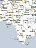 map of lizard peninsula